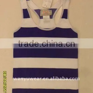 Fashion Stripes Seamless Ladies Vest thumbnail-1