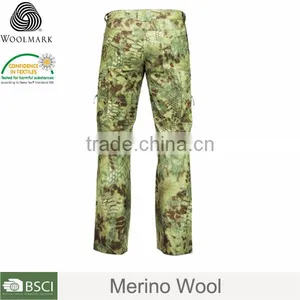 China Supplier Men Casual Wear Merino Wool Camo Pants,waterproof Windproof Hiking Pants thumbnail-2