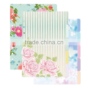 A5/A6 Art Paper 4/1C Printing Custom Planner Index Page 6 Holes Planner Internal Page thumbnail-2