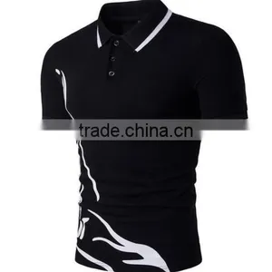 Wholesale Printing Short Sleeve Fashion Men T-Shirts thumbnail-3