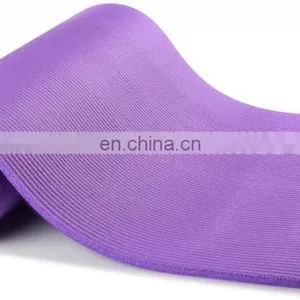 Extra Thick High Density Exercise Fitness Yoga Mat With Carrying Strap thumbnail-2