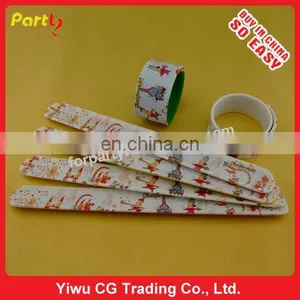 CG-BR083 High Quality Silicone Slap Bracelet thumbnail-1