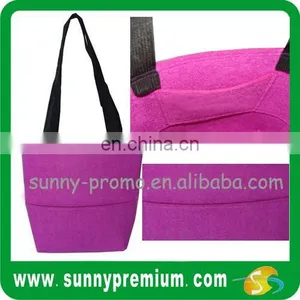 2013 New Trend Pink Felt Hand Bag thumbnail-1