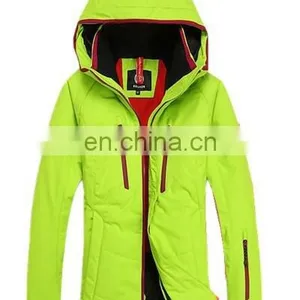 Cheap Waterproof Women Winter Yellow Ski Jacket With OEKO-Tex Cartification thumbnail-1