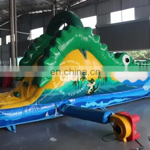 Inflatable Crocodile Slide for Sale for Kids thumbnail-4