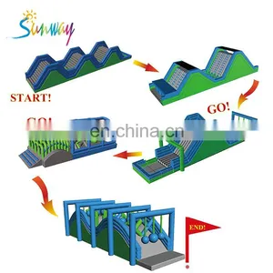 Sunway Inflatable Cool Combine Obstacle Course for Sale thumbnail-3