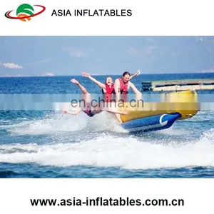 New PVC Inflatable Single Hull Banana Boat for Sale thumbnail-3