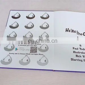 High Quality Custom A4 Cheap Factory Price Hardcover Book Printing Hardcover Story Book thumbnail-2
