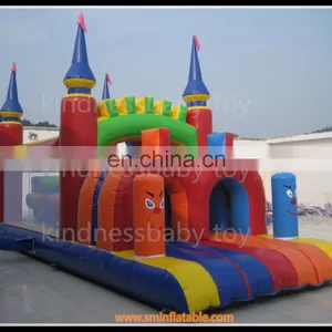 Hottest Inflatable Combo Bouncer, Obstacle Course With Dual Arch for Fun thumbnail-1