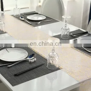 2015 Promotion Table Decoration Metallic Chevron Sequin Table Runner thumbnail-1