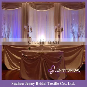 BCK095 Backdrop Design Sample for Wedding and Party Fabric Stage Backdrop Fabric thumbnail-1