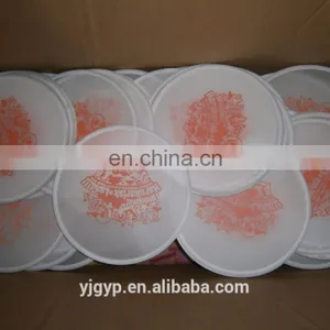 High Quality Hand Shape Cheap Customized Foldable Nylon Frisbee Fan thumbnail-3