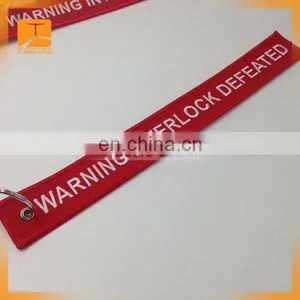 Insert Before Flight Embroidered Key Ring/Key Chain/Key Fob thumbnail-2