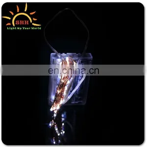 Snowflake Battery Operated Light up Led String Lights With Different Shape thumbnail-1