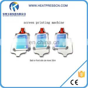 1 Color 1 Station Simple Screen Printing Machine for Sale thumbnail-1