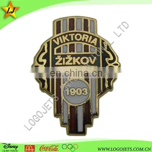 Hot New Products Custom Logo Cheap Cloisonne Hard Enamel Pin Badges thumbnail-1