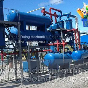 15 20 50Tons Fully Automatic Waste Tyre Pyrolysis Machine Can Continuous Working For Sale thumbnail-4
