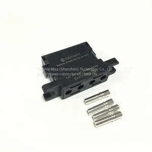 CZ36E 4Pin 35A PET UL94V-0 Black Female Wire To Board Connector thumbnail-2
