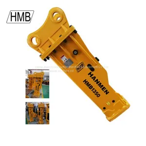 Excavators Silenced Type HMB1350 Hydraulic Hammer Earthmoving Breaker thumbnail-4