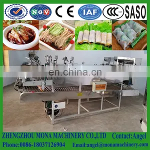 Chinese Snack Steamed Cold Rice Noodles Making Machine Tamales Machine thumbnail-2