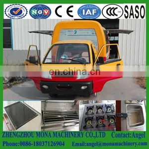 Food Vending Trailer Cars for Sale Mobile Restaurant Trailer/fast Snack Trailer/fast Food Carts Selling Food Truck for Sale thumbnail-2