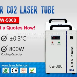 Portable Water Chiller CW 5000 for CO2 Laser thumbnail-1