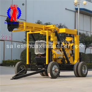 XYX-3 Wheeled Hydraulic Core Drilling Rig thumbnail-3