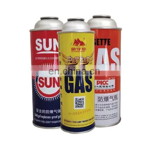 Hebei Empty Butane Gas Can 220g and Aerosol Can for Gas Lighter Butane Empty thumbnail-6
