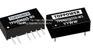 1W Isolated Twin Output DC/DC Converters TPD thumbnail-1