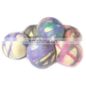 Hot Selling Eco-friendly Organic Wool Felt Dryer Balls For Laundry thumbnail-1