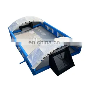 Inflatable Covered Soap Soccer Field, Inflatable Soap Football Field thumbnail-1