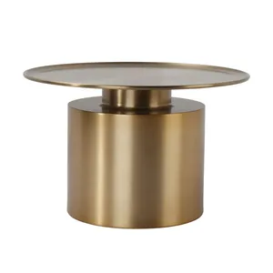New Modern Bucket Large Coffee Table Cocktail Tables Brass Coffee Table Fish Tank Table thumbnail-1