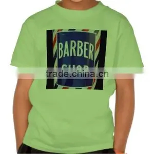 Barber T-Shirt - Gents Barber T-Shirt Green thumbnail-1