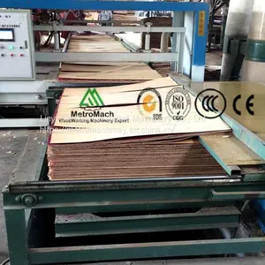 Automatic Woodworking Plywood Veneer Assemble Line/Core Veneer Paving Machine Line thumbnail-3