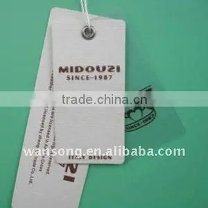 Embossed Logo Plastic Seal Tag, Brand Logo Hang Tag for Garment thumbnail-5