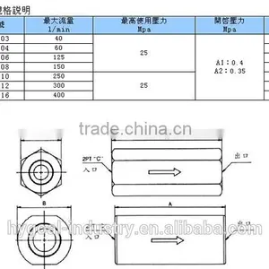 Hydraulic Check Valve CIT One-Way Flow Control Valve thumbnail-2