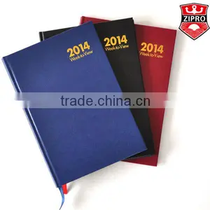 2014 Daily Hardcover Notebook Week to View Calendar Pad Pro thumbnail-1