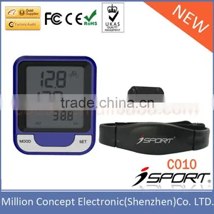 Bicycle LCD Cycle Computer Odometer Speedometer thumbnail-1