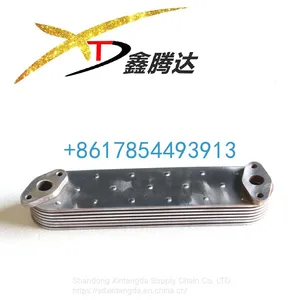 Pc200-5 Excavator 6D95 Engine Oil Cooler 600-651-1520 thumbnail-1