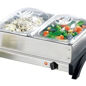 Stainless Steel Electric Buffet Food Warmer Buffet Server L-BS200B thumbnail-1
