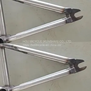 Cromoly Bike Frame BMX Bicycle Frame CR-MO 4130 Steel Bike Frame OEM Bmx Frame thumbnail-2