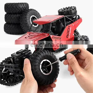 Remote Control Toys 1/16 Four-wheel Drive Alloy Track Off-road Climbing Car LH-C012 Classic Parent-child Interaction Kid thumbnail-1