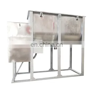 Wet Dry Heating Jacket Starch Seeds Granules Particles Powder Mixing Machine Ribbon Mixer Blender thumbnail-4