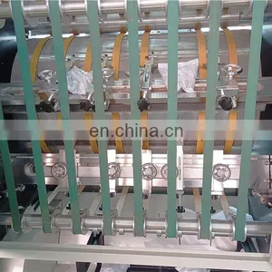 BG1200 Hand Feed Rigid Gift Plywood Paper Board Box Grayboard v Notch Groove Slotting Machine Equipment thumbnail-5