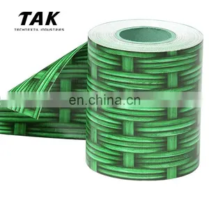 PVC Tarpaulin Brown/Green/Grey Strip Fence for Backyard Garden Protection thumbnail-5