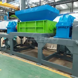 Industrial Scrap Metal Double Shaft Shredding Machine Metal Shredderer thumbnail-3