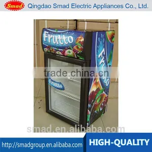 Out Lamp Table Top Display Cooler Mini Refrigerator Showcase thumbnail-3