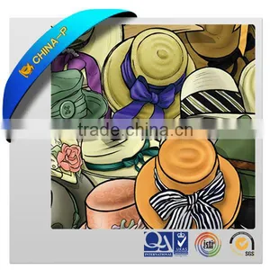 Promotional PVC Mouse Pad Broad-brimmed Straw Hat Mouse Pad thumbnail-1