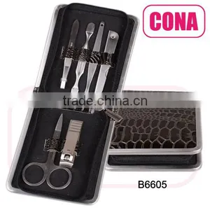 5pcs Manicure Set in a Metal Frame Bag thumbnail-5