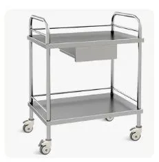 High Quality Moveable and Portable Stainless Steel Disinfection Trolley for Hospital thumbnail-4